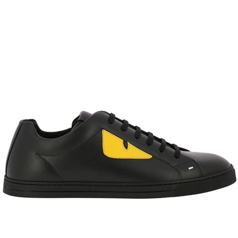 fendi shoes black men|fendi shoes black and white.